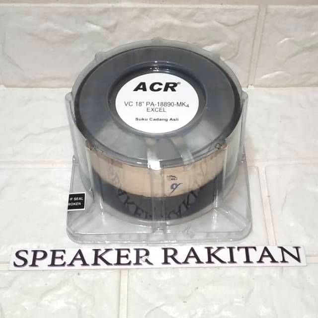 Spul spool voice coil speaker ACR 18 inch PA-18890 MK4 Excellent ORIGINAL
