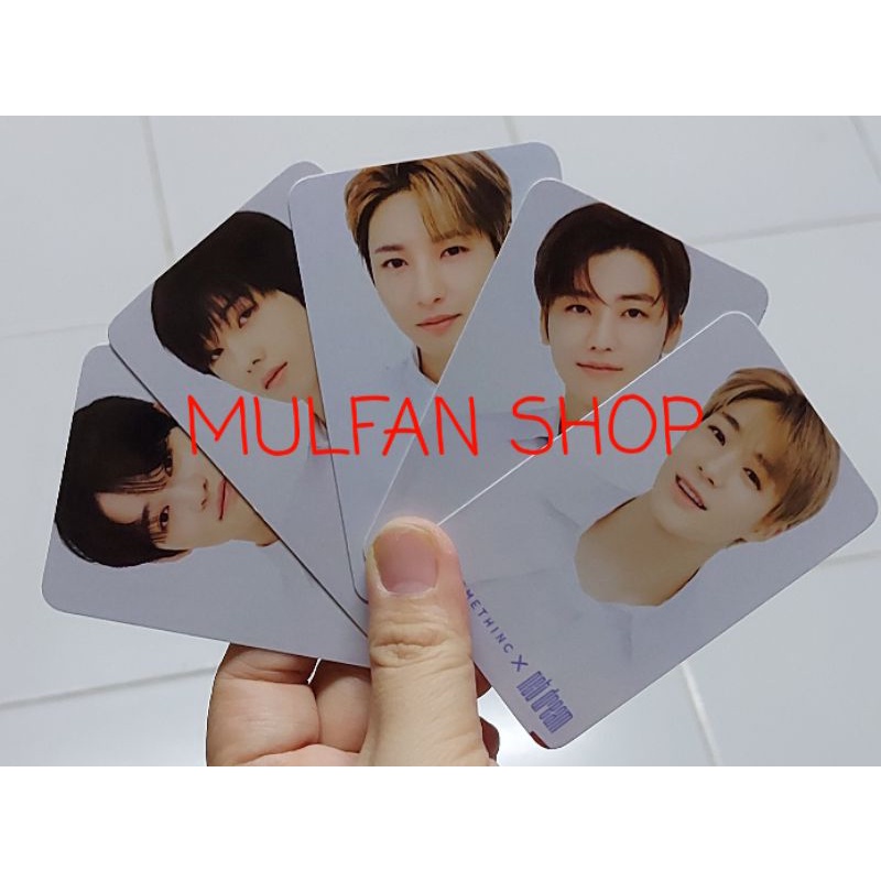 Photocard Somethinc x Nct Dream Premium UnOfficial ( Set Isi 5 Pcs )