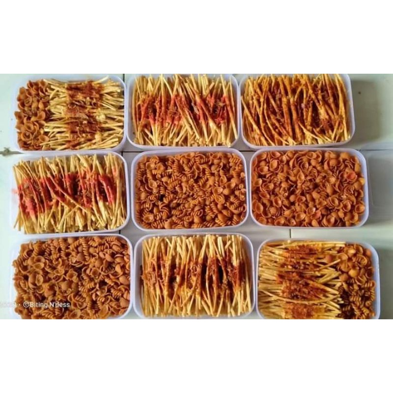 

Mie lidie makanan ringan