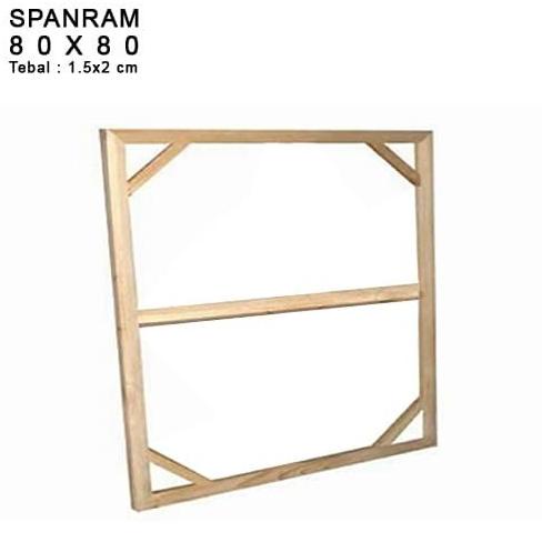 

SPANRAM Frame Rangka Kayu 80X80 cm