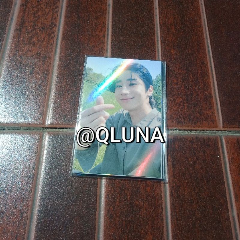 PHOTOCARD HAN SEUNGWOO FADE YGLOBAL PC BENEFIT