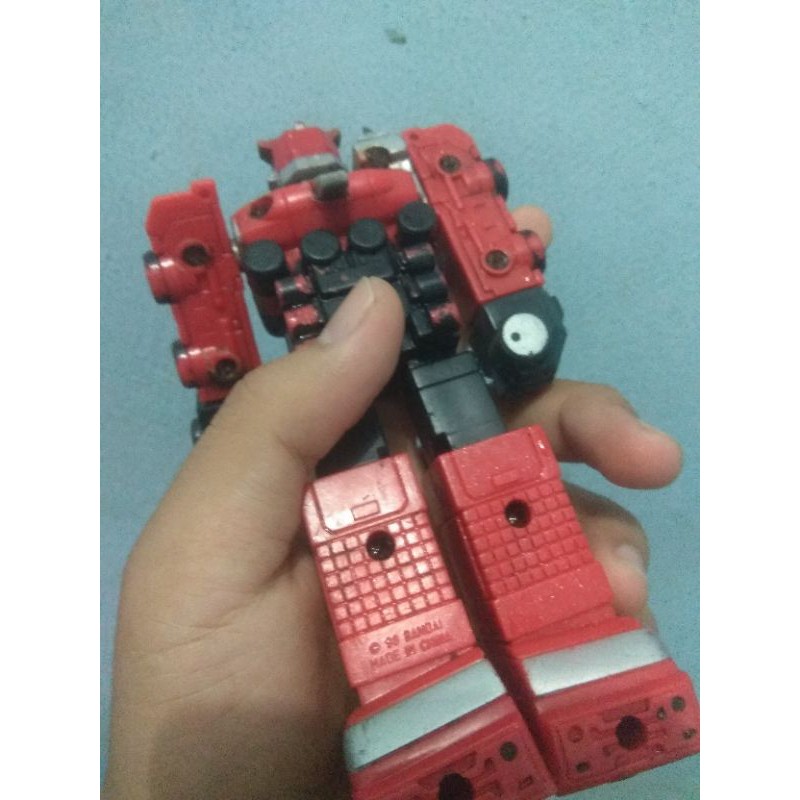 Mega Zord Power Ranger Red