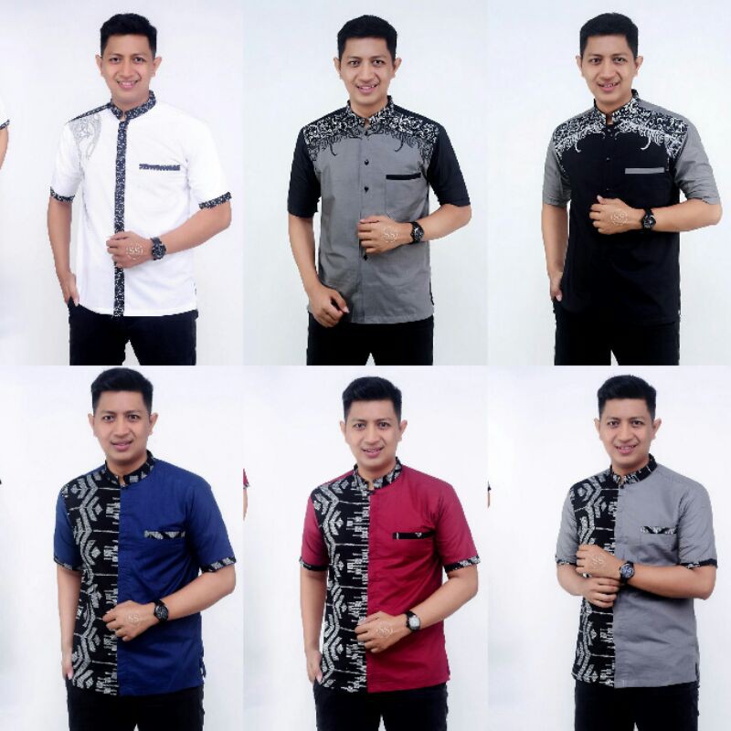 KEMEJA PRIA MENS TACTICAL KEMEJA OUTDOOR ERIGO SHORT SHIRT NOIR FLANEL PREMIUM KURTA BORDIR PAKISTAN