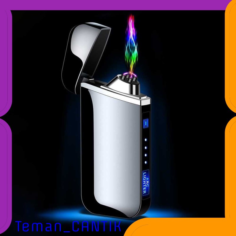 TG-HB095 Firetric Korek Api Elektrik Plasma Pulse Arc Lighter LED - JL319