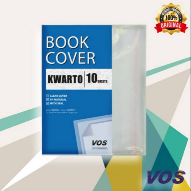 

VOS Sampul Buku Tulis Plastik Seal Kwarto Isi 10