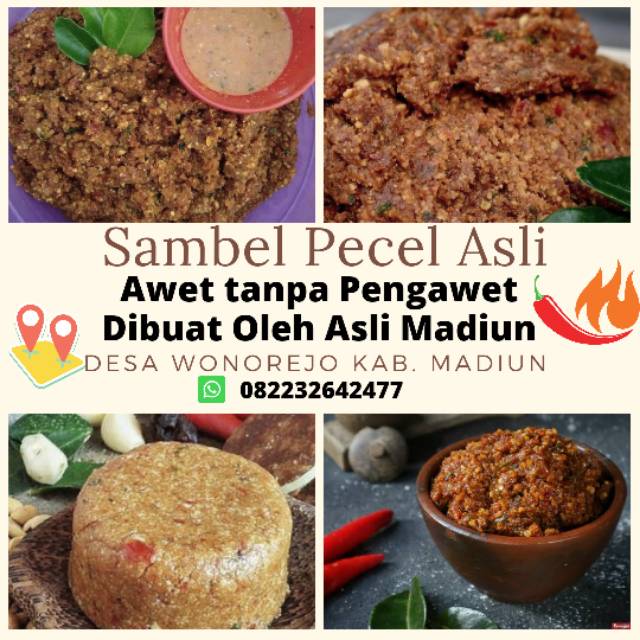 

Sambel Pecel Khas Madiun Mbah Warni