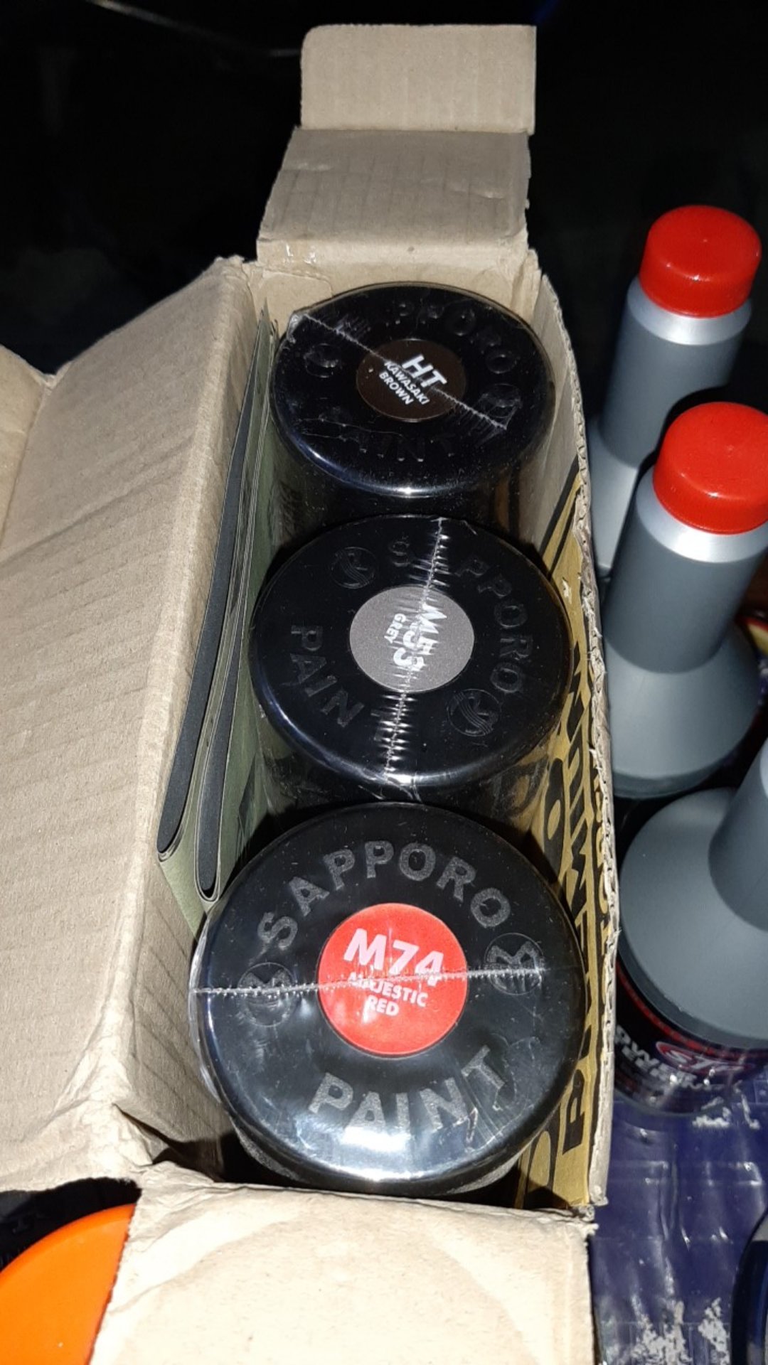 Cat Semprot Sapporo Ultimate M74 Majestic Red / Pilok / Pylox 400ml