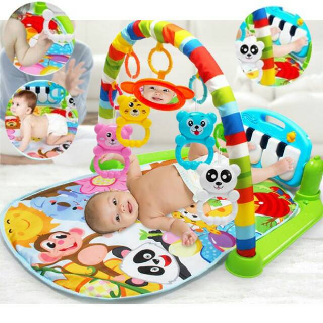 *HOT PROMO* BABY GYM PIANO PLAY GYM MUSICAL / BABY PLAYMAT