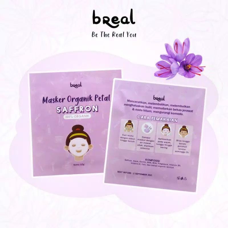 MASKER BUBUK SAFFRON