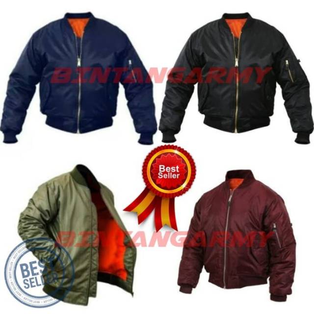 JAKET BOMBER Milenial Kekinian