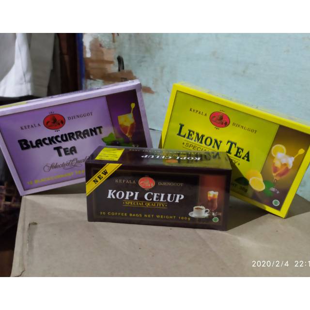 

Paket Baru Teh Rasa Lemon Blackcurrant dan Kopi Celup