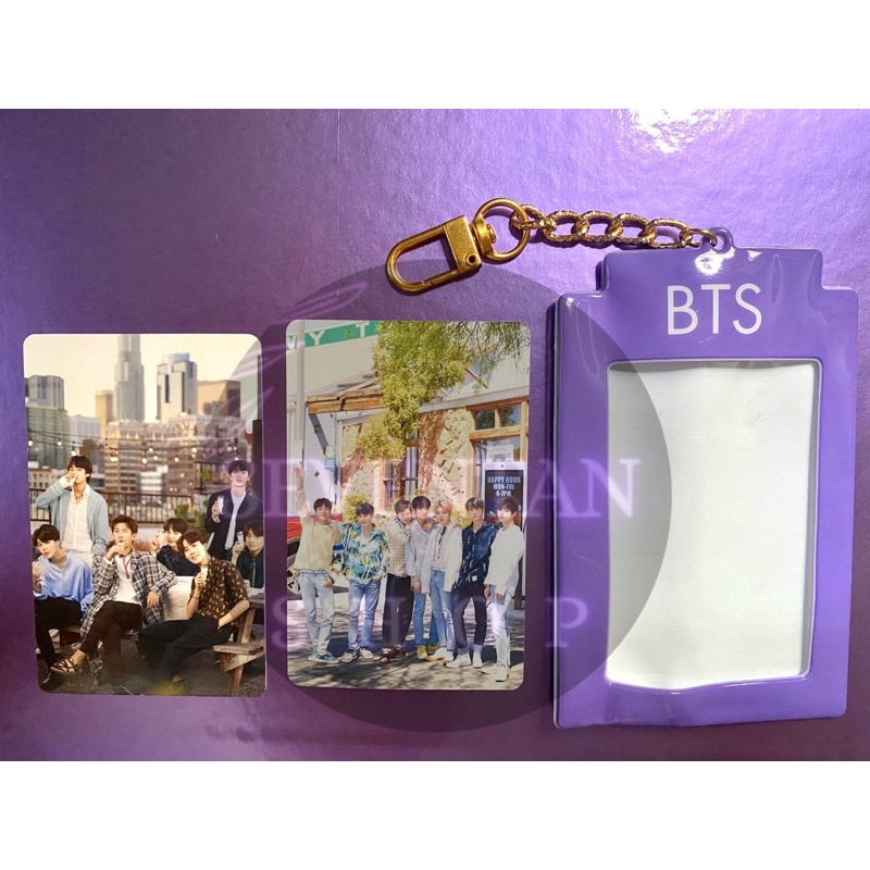 bts dicon photocard grup & card holder