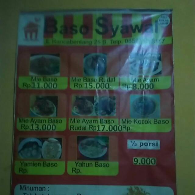

Bakso syawal asli