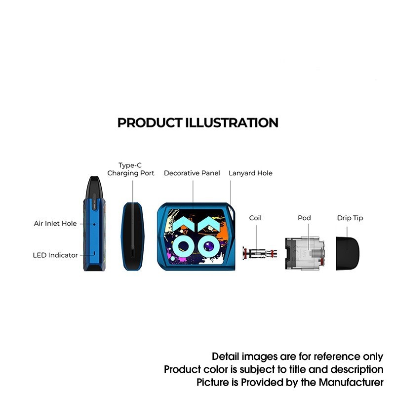 POD UWELL CALIBURN KOKO PRIME 690MAH AUTHENTIC-3