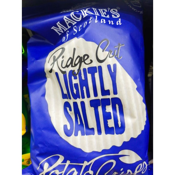 

SNACK IMPORT MACKIE'S OF SCOTLAND LIGHTLY SALTED