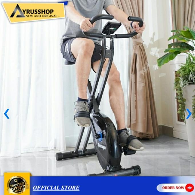 Buruan beli] Alat Olahraga Fitness Sepeda Statis Lipat/Fold Bike/Berwyn/Original