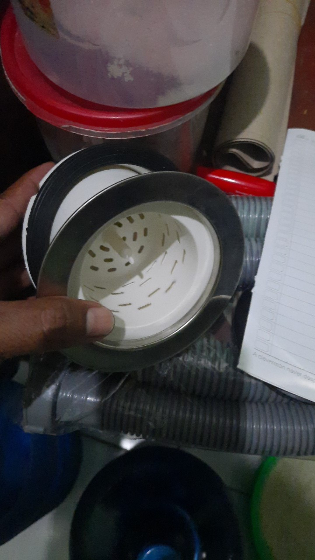 Afur Dan Selang Bak Cuci Piring Pvc Set 1 1-2 Inch Saringan Sink Bcp Set Saluran Pembuangan Wastafel