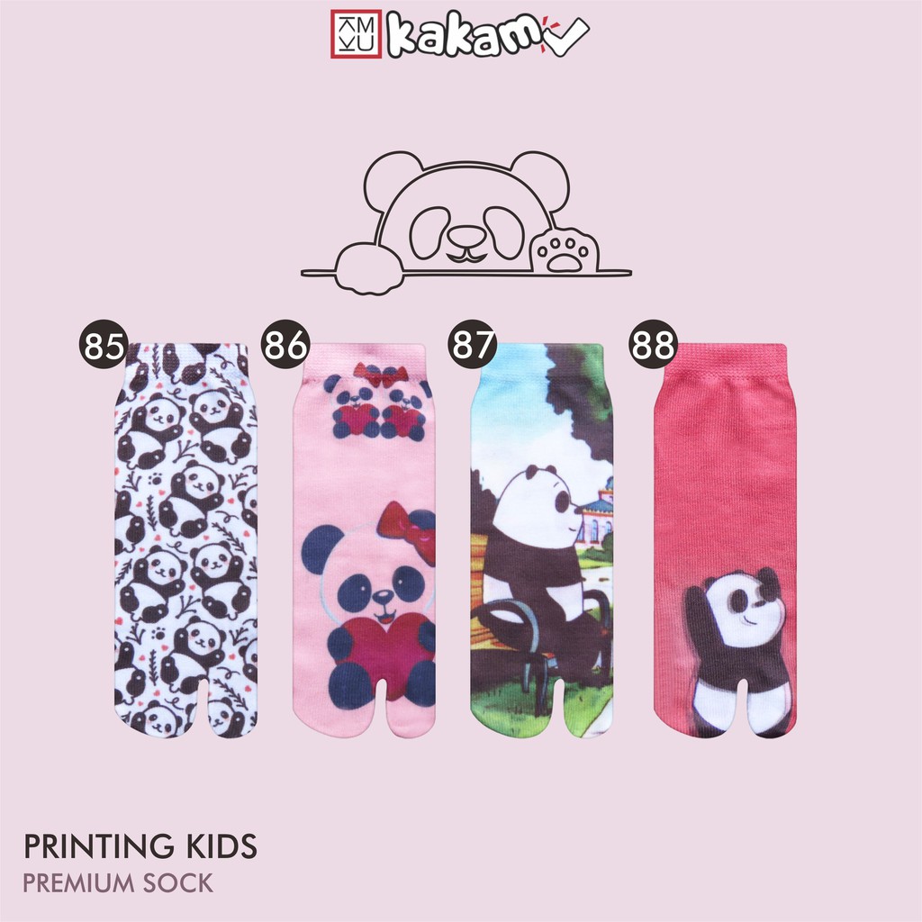 Kakamu Kaos Kaki Anak Printing Karakter 5