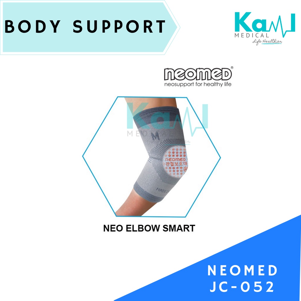 Neomed Body Support JC - 052 Elbow Smart / Pelindung Sikut Neomed / Penyangga Sikut Neomed Smart Tip