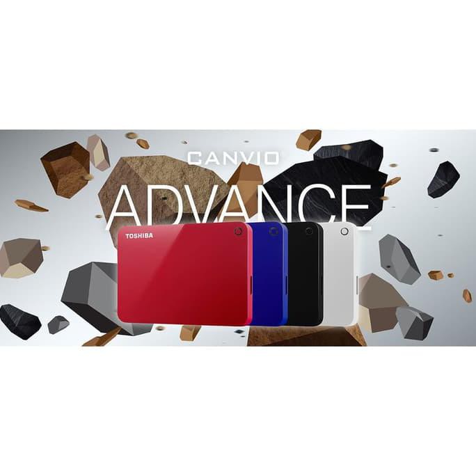 Hardisk eksternal 4TB TOSHIBA CANVIO ADVANCE USB3.0/ Hdd external 4tb