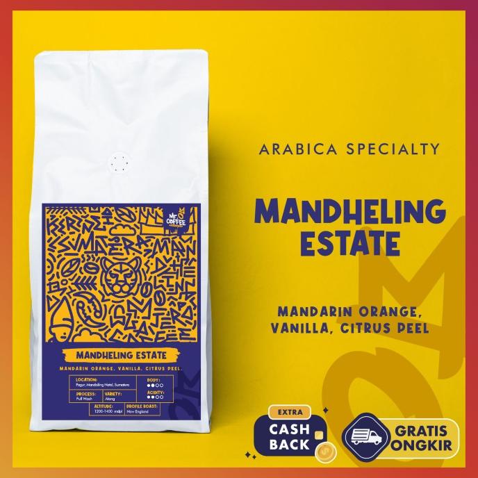 Kopi Arabika Specialty Mandheling Sumatera 1Kg | Body Khas Sumatera -Diskon Sd 50%