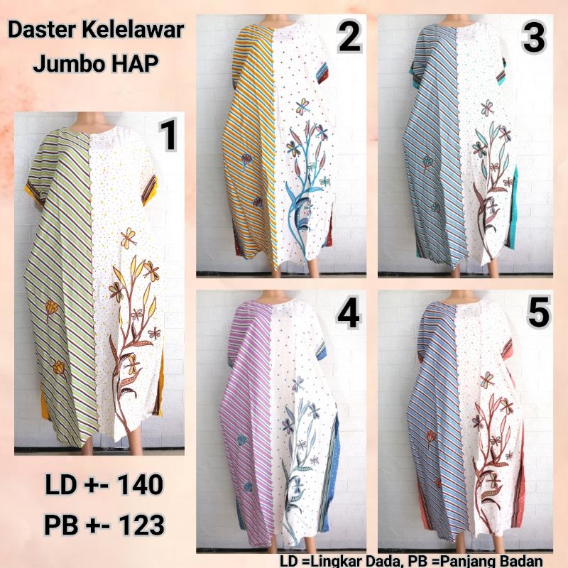 DASTER KELELAWAR JUMBO HAP DASTER LOWO KALONG BIGSIZE ADEM REMI + CPNG