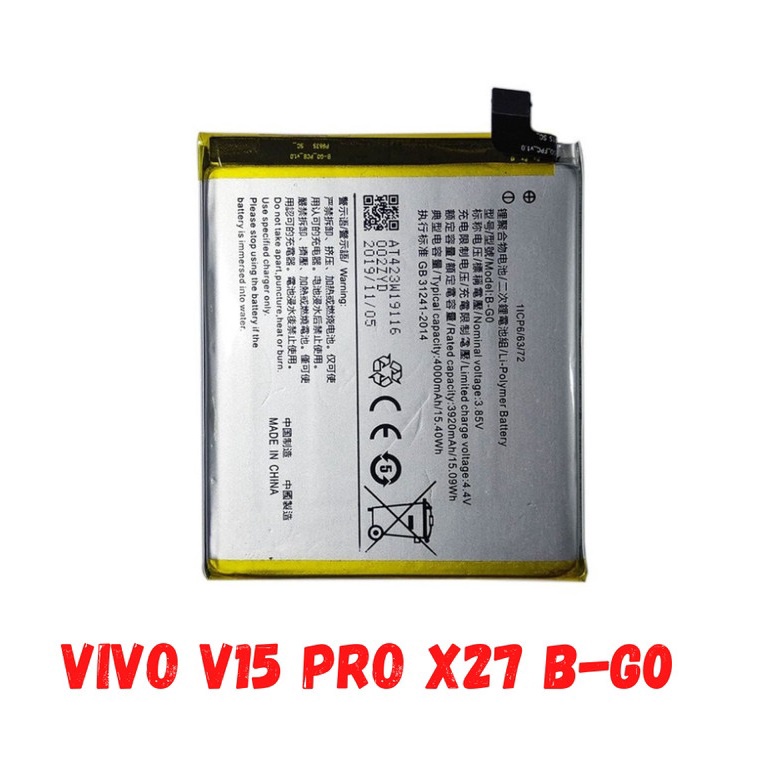 Battery Batere Batre Baterai Vivo V15 Pro - X27 B-GO BGO