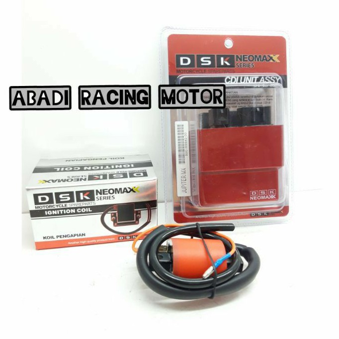 PAKET CDI DAN KOIL COIL RACING JUPITER MX JUPITER MX LAMA OLD SETARA BRT TENAGA NAIK 20% NO LIMIT