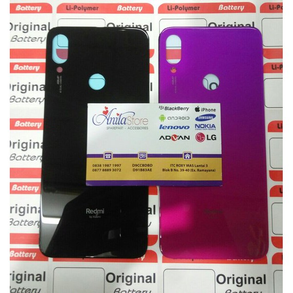 Backdoor Backcasing Tutup Belakang Xiaomi Redmi Note 7 ORI 99