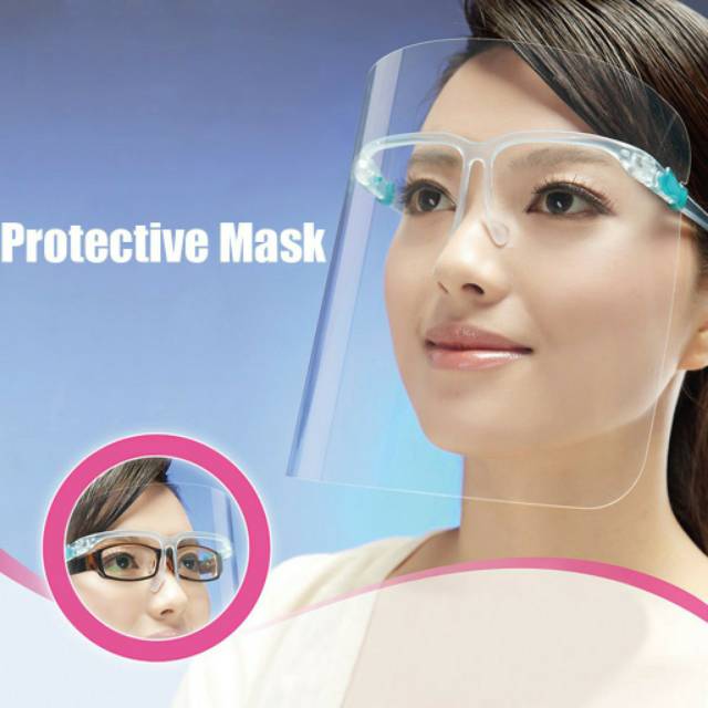 Face shield kacamata - face shield nagita - face shield kacamata artis nagita - face shield jokowi