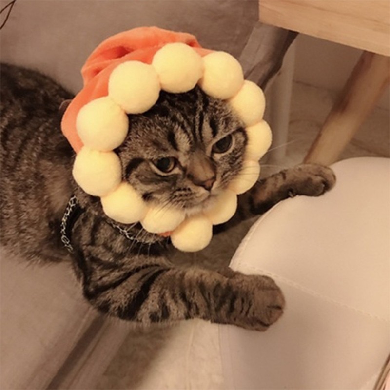 ★〓YUFeiPet〓★ Pet Party Hat Cat Cosplay Pet Accessories Puppy Cute Headdress Adjustable 10 Pet Headgear