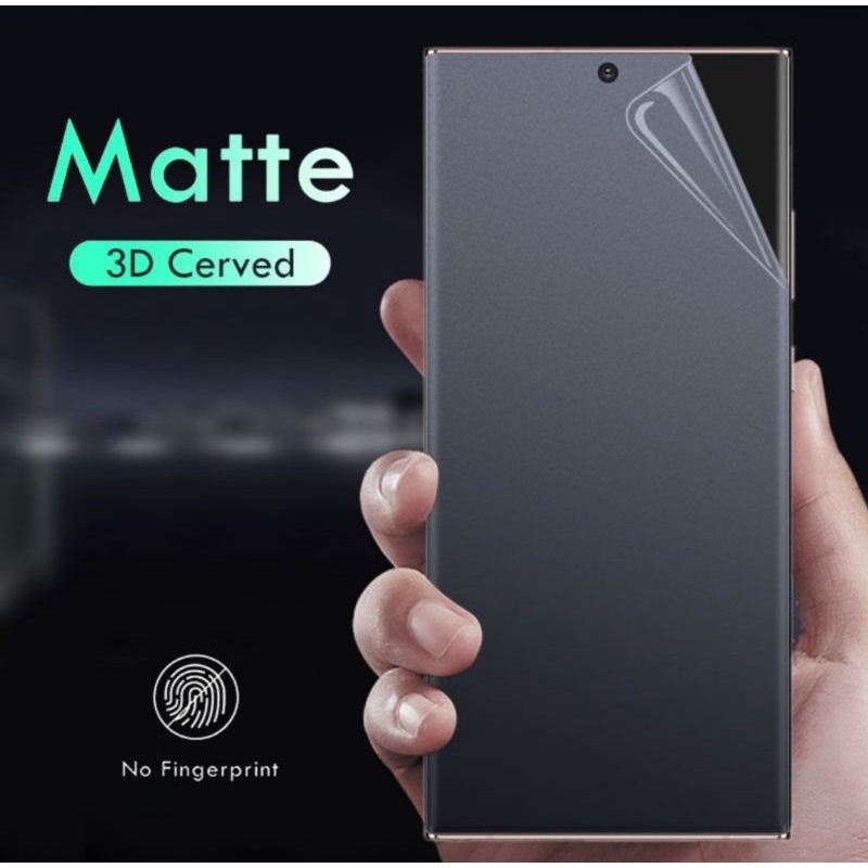 Samsung S10 / S10 Lite / S10 Plus Anti Gores Hydrogel MATTE Screen