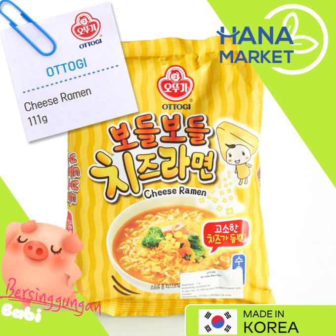 

Ottogi Mi Instan Rasa Keju Korea 111g / Cheese Ramen / Hana Market