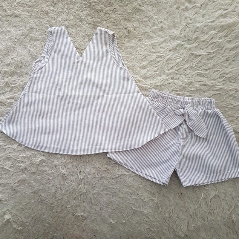 Baju Anak Import NiNi shorts set