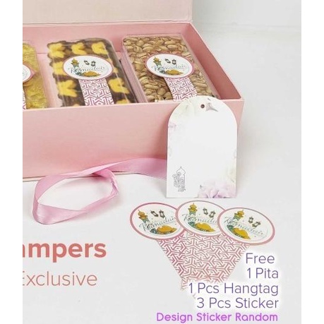 

♥ HAMPERS LEBARAN / GIFT BOX / Kotak PARSEL / HARDBOX IDULFITRI - Baby Green, Plastik Standar ➲
