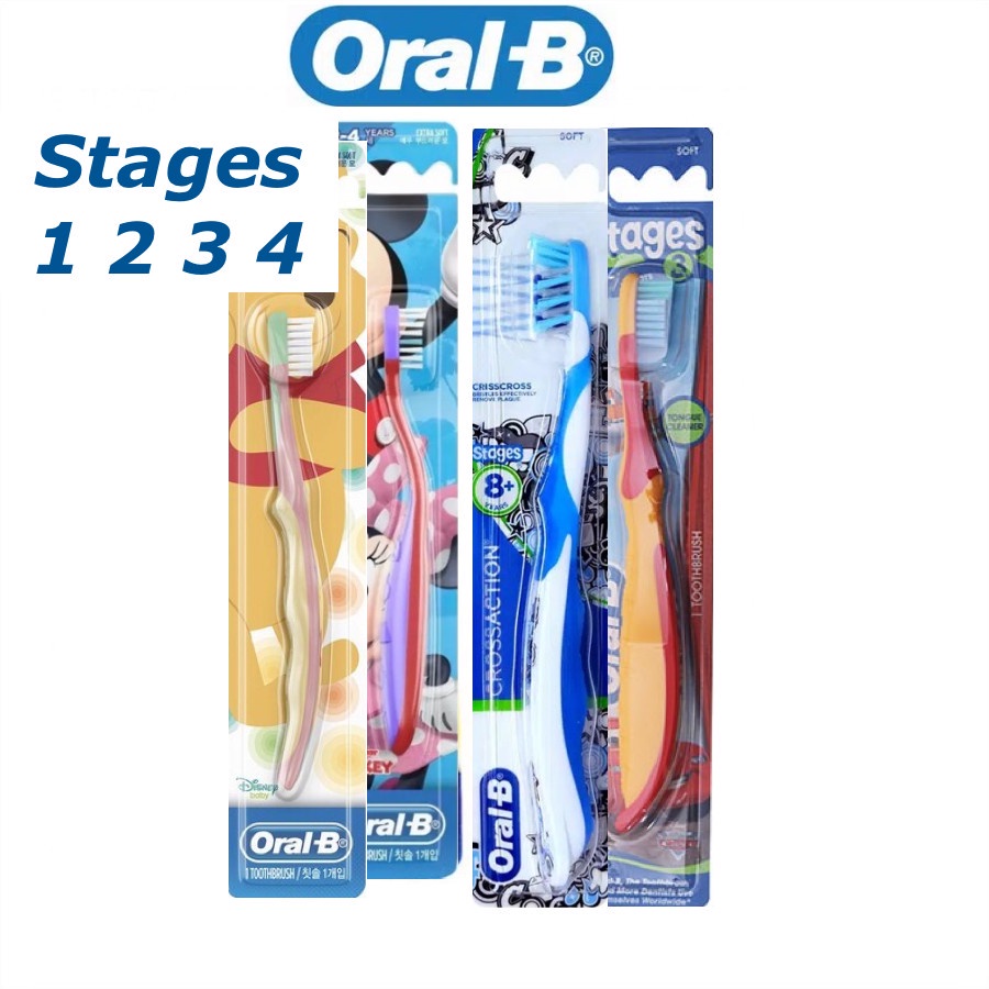 ORAL-B MURAH TOOTHBRUSH KIDS STAGES 1 / 2 / 3 SIKAT GIGI BAYI ANAK STEP SOFT ORAL B