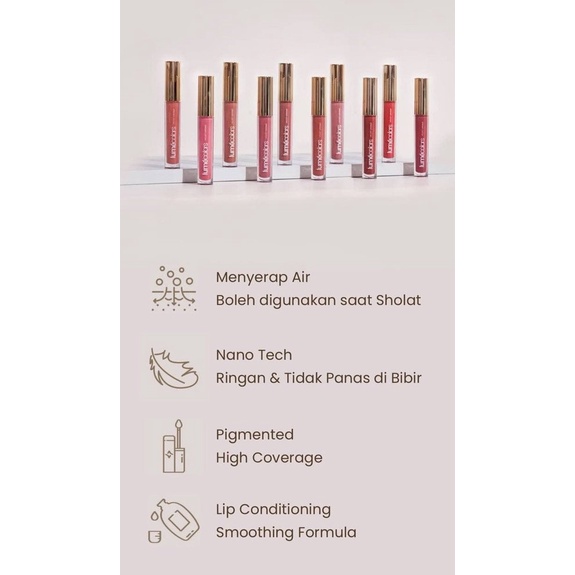 LUMECOLORS Lipstik VELVET LIPCOAT - Summer Potion 3ml-8