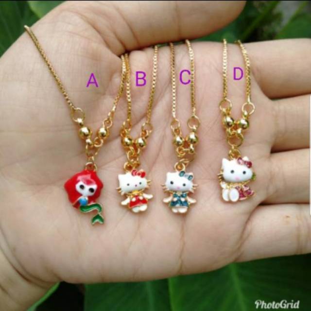 Kalung anak kitty karakter lapis mas KA-1