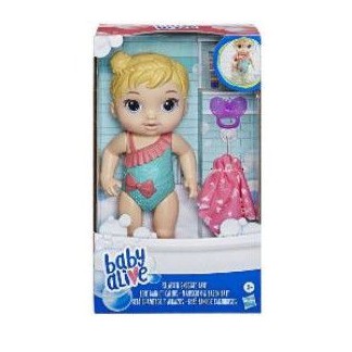 Baby Alive Splash n Snuggle Blonde Hair Baby