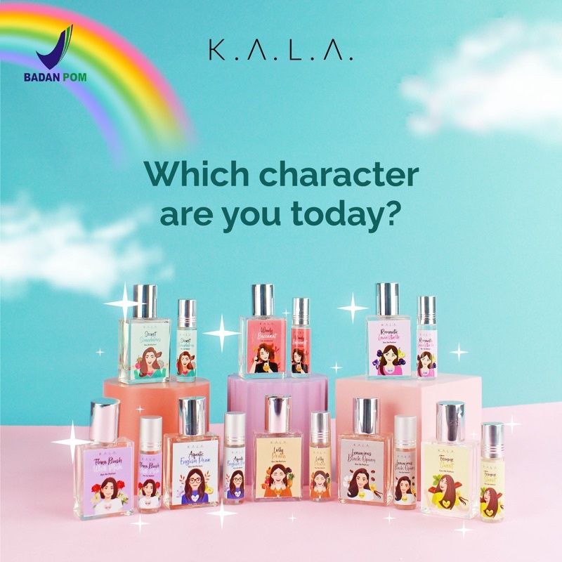 K.A.L.A Parfum Eau de Parfum spray dan Roll on