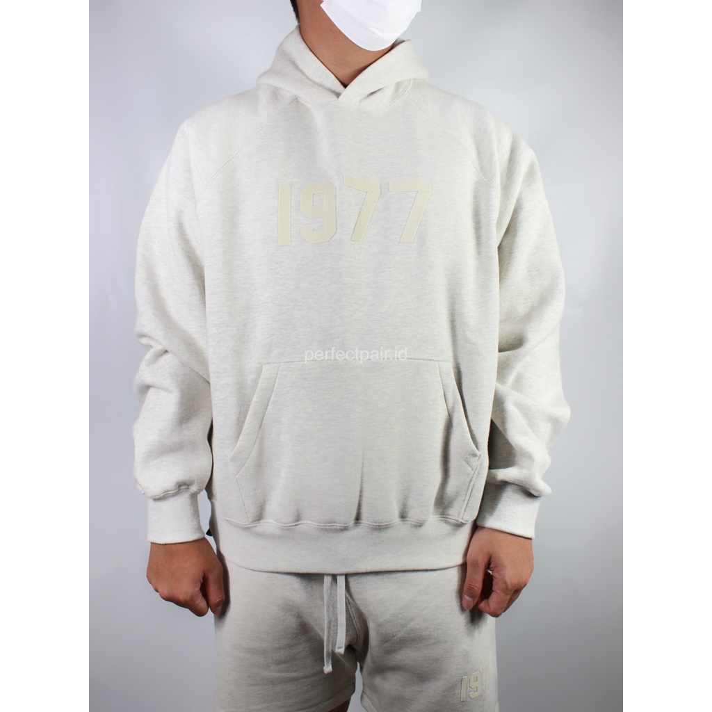 FOG Fear of God 1977 Light Oatmeal Hoodie 100% Original