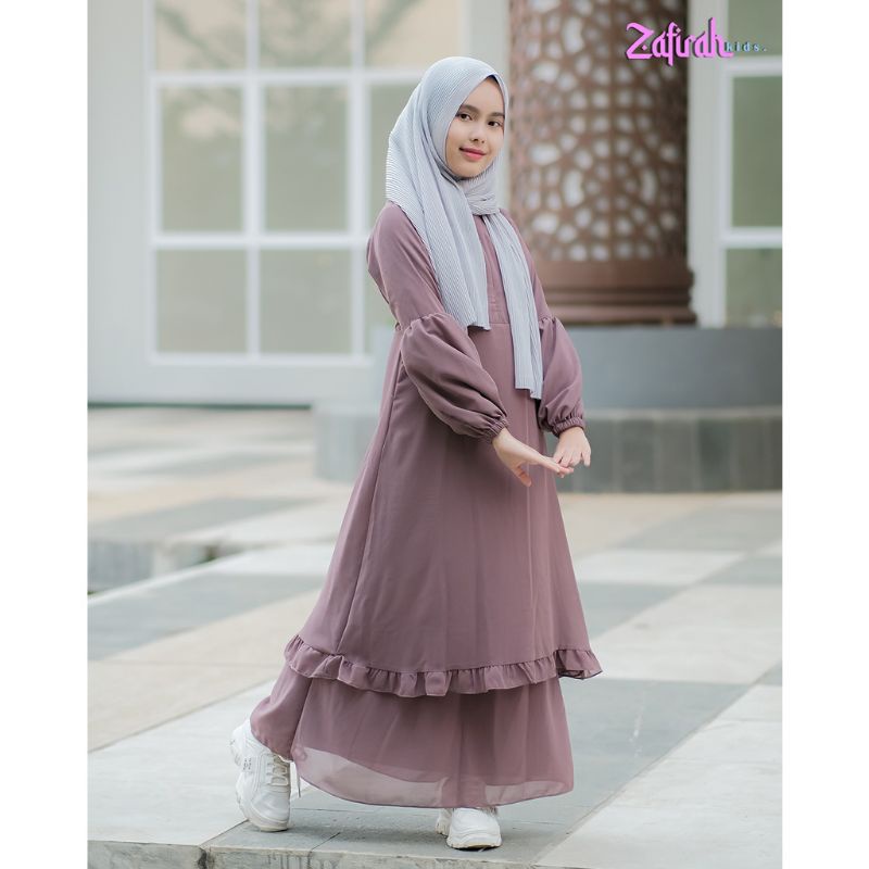 Gamis Malaysia Anak Terbaru / Gamis Remaja / Gamis Polos Anak Perempuan / Baju Muslim Anak / Gamis
