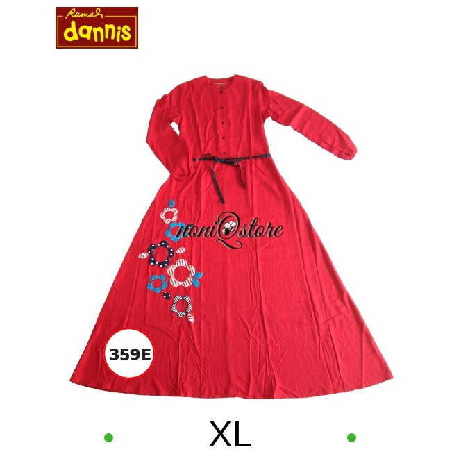 Abaya Dewasa Dannis 359rb Gamis Ibu Setelan Dewasa Baju Muslim