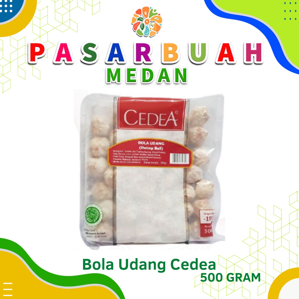 

Distributor CEDEA BOLA UDANG /Shrimp Ball 500 Gram - Pasar Buah Medan