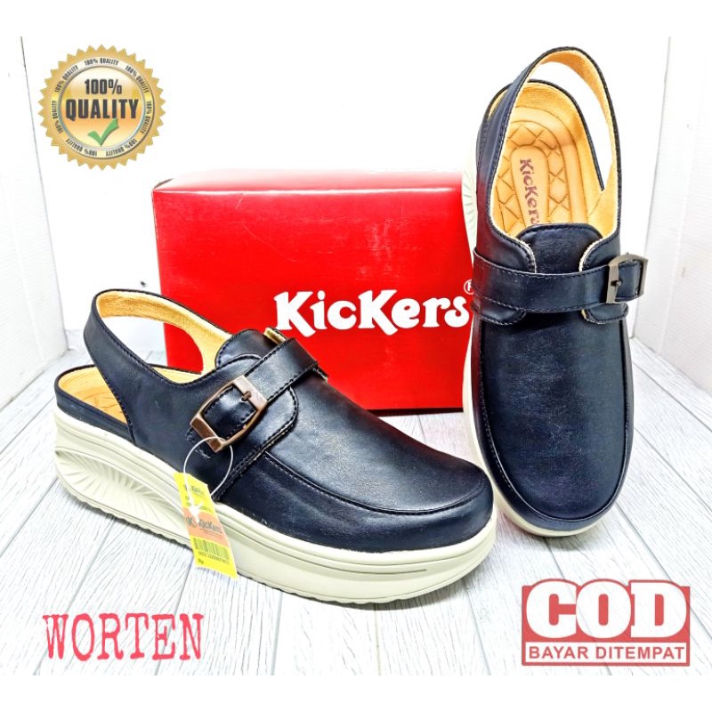 Sepatu wedges kickers Kode Sl-E77