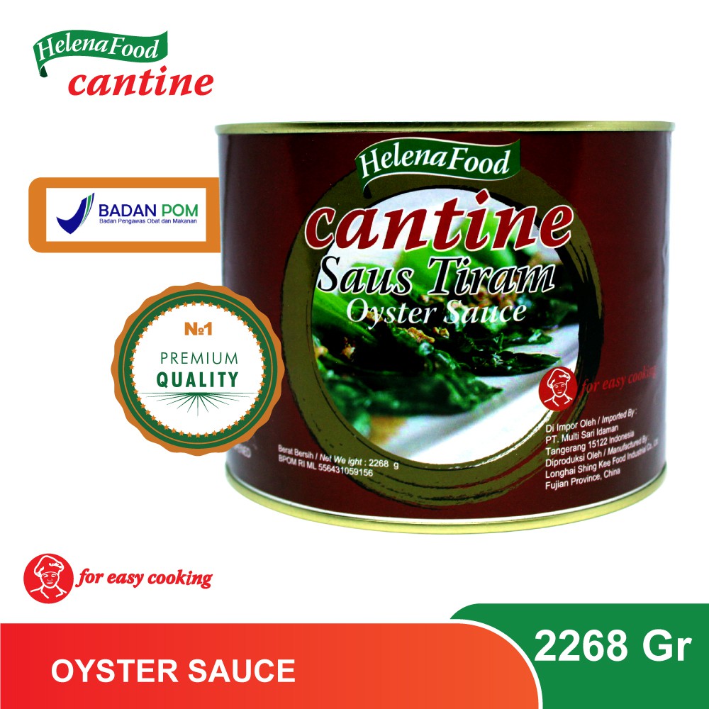 

Cantine Oyster Sauce (Saus Tiram) 2268 gr