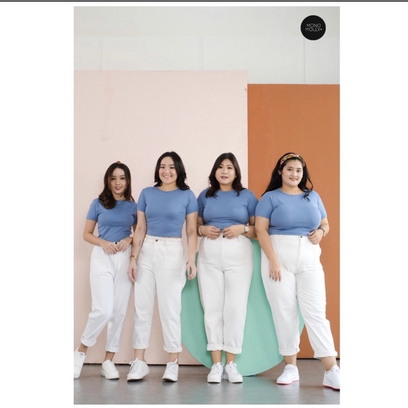 Preloved VVGC Baggy Jeans White by Monomolly