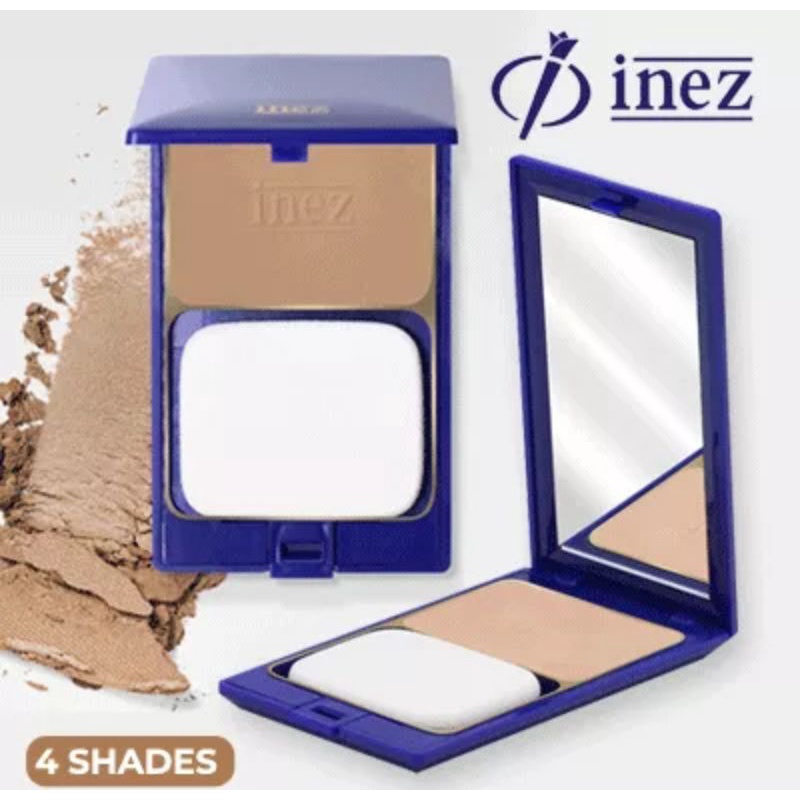Inez Color Contour Plus Compact Powder Bedak Padat Inez Original