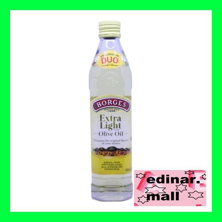 

50Siusbu Borges Extra Light Olive Oil Minyak Zaitun 500 Ml Bud050S