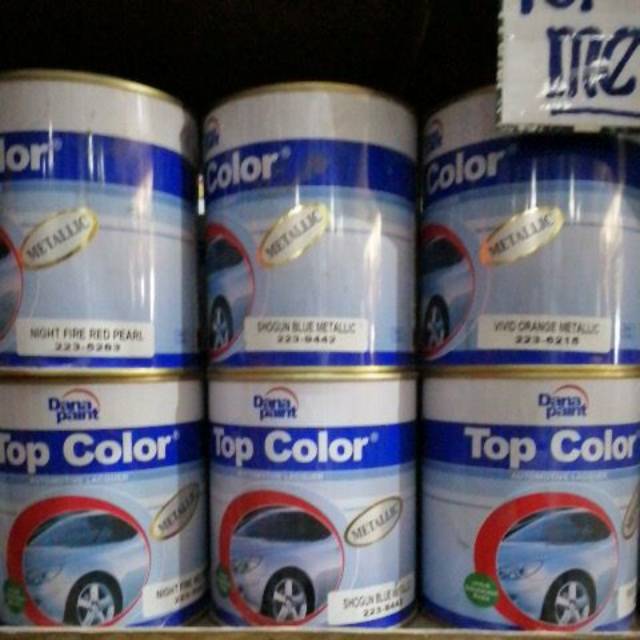 

Top collor metalic warna khusus 1kg